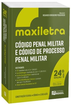 CÓDIGO PENAL MILITAR E CÓDIGO DE PROCESSO PENAL MILITAR - CPM E CPPM - MAXILETRA 2026
