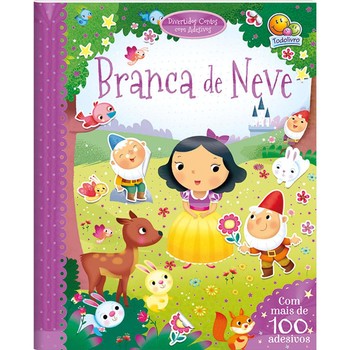 Contos com adesivos: branca de neve