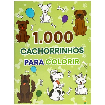 1000 Cachorrinhos Para Colorir