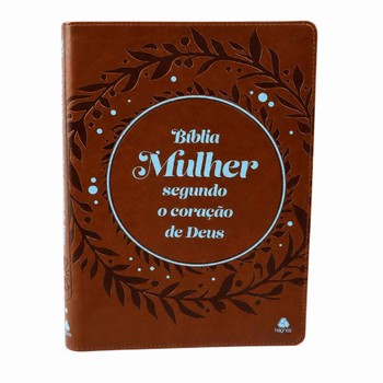 Bíblia Mulher Segundo o Coração de Deus - Marrom