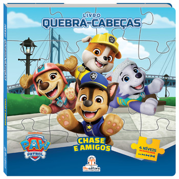 Livro quebra-cabeça grande: Chase e amigos