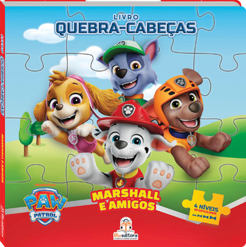 Livro quebra-cabeça grande: Marshall e amigos