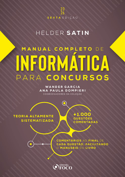 Manual Completo de Informática para Concursos 6ª Ed - 2026