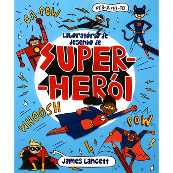 Laboratório de desenho de super herói
