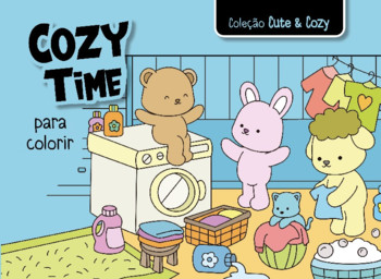 Coleção Cute & Cozy - Cozy Time - Azul