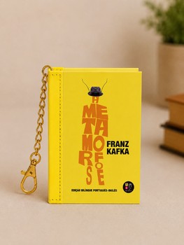 Book Charm - A Metamorfose - Livro chaveiro