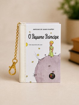 Book Charm - O Pequeno Príncipe - Livro chaveiro