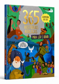 365 histórias bíblicas para ler e ouvir - Capa dura