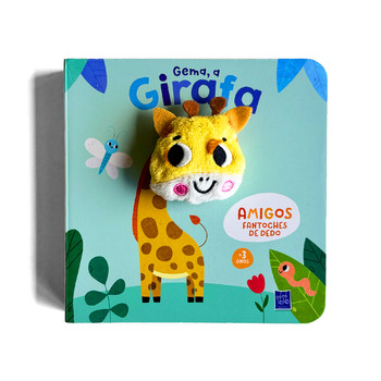 Amigos fantoches de dedo - Gema a girafa