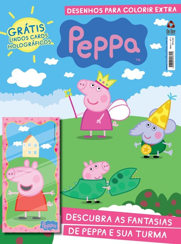 Peppa Pig - Colorir - Especial oficial: A família Pig vai ao