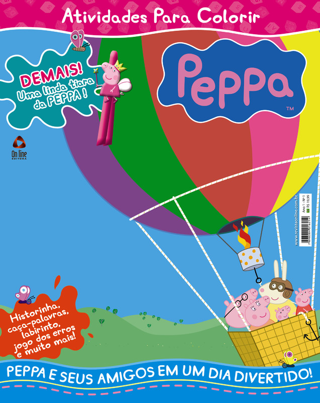 Peppa Pig - Colorir - Especial oficial: A família Pig vai ao