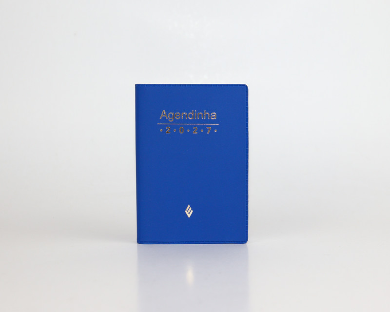Agenda simples 2027 - azul