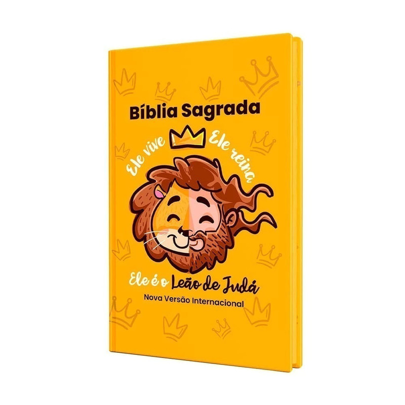 Bíblia NVI Slim Jovem - Capa Leão De Judá