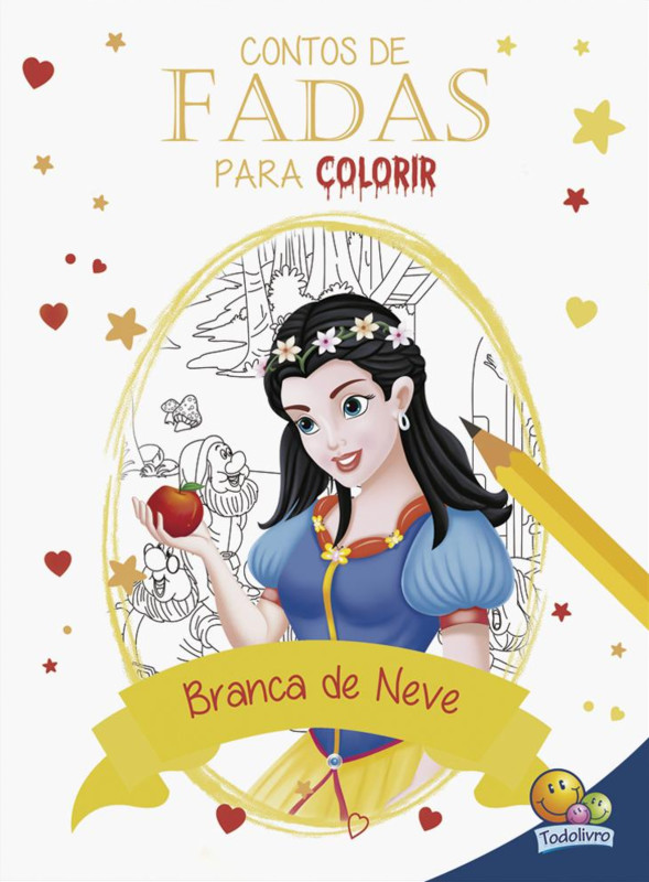 HISTÓRIA DO PATINHO FEIO PARA LER, PINTAR, COLORIR LIVRO - ESPAÇO