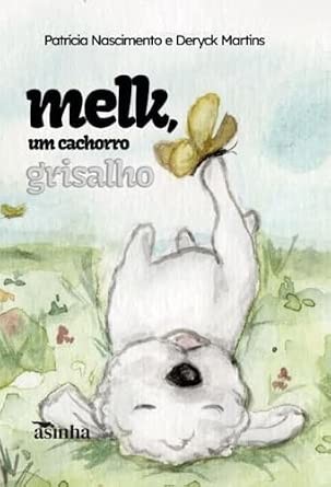 Melk, um cachorro grisalho