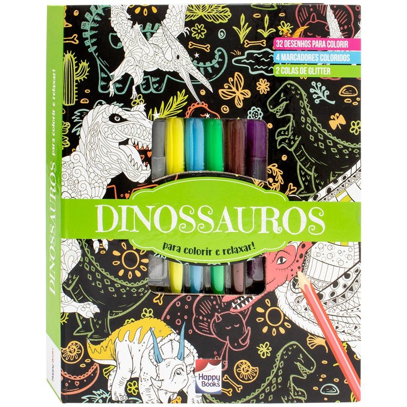 Livro De Colorir De Robôs De Dinossauros De Desenho Animado Para