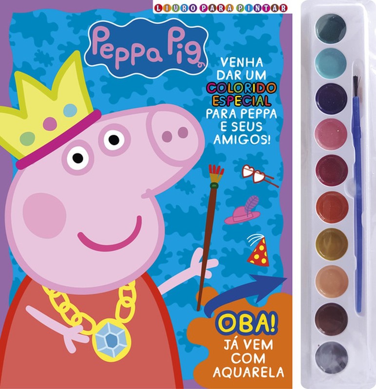 Meu Blocão de Colorir Peppa Pig
