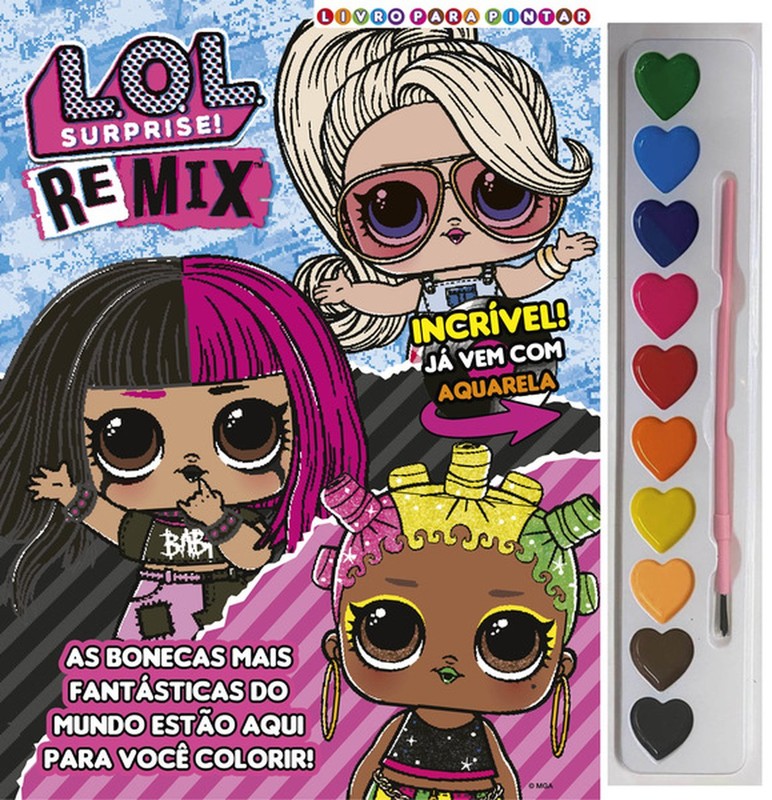 LOL Surprise - Livro 365 Atividades e Desenhos para Colorir