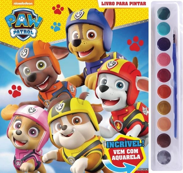 Patrulha Canina - Livro De Atividades Para Colorir - Livraria