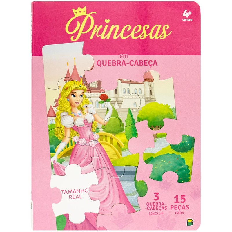 Meu Livro Quebra-cabeça: Princesas