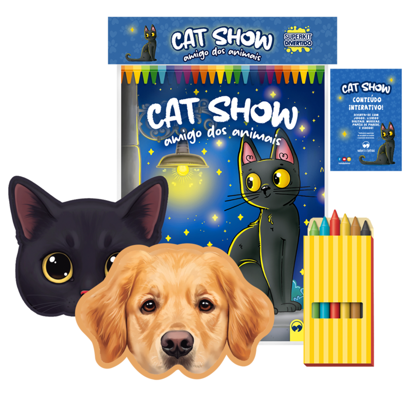 Cat show amigo dos animais