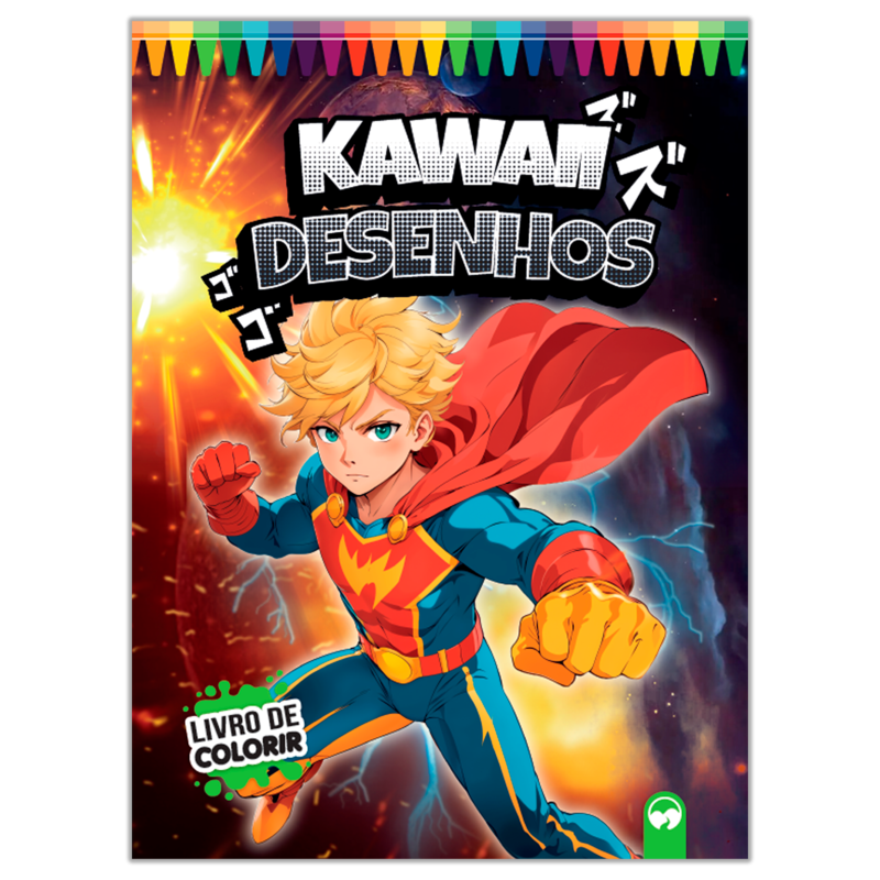 Kawaii desenhos mangá