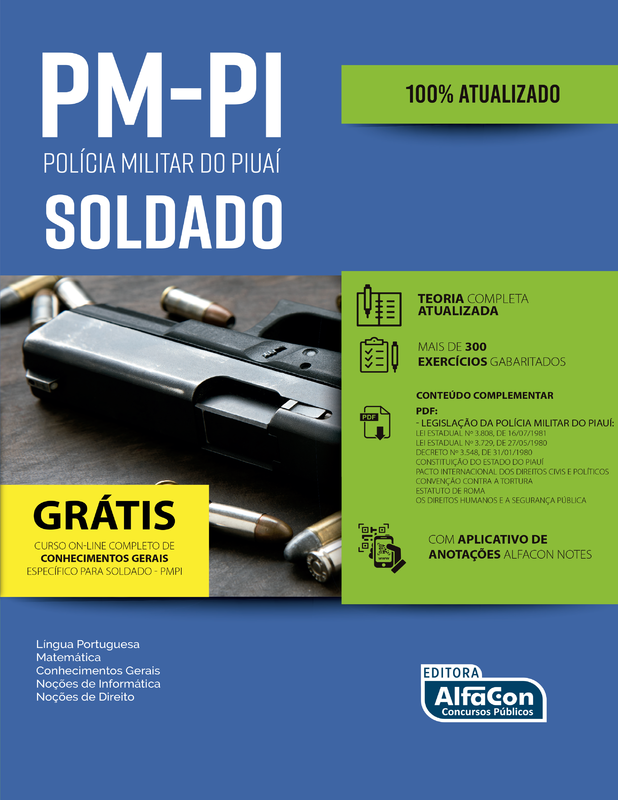 PM-PI - Polícia Militar do Piauí - Soldado