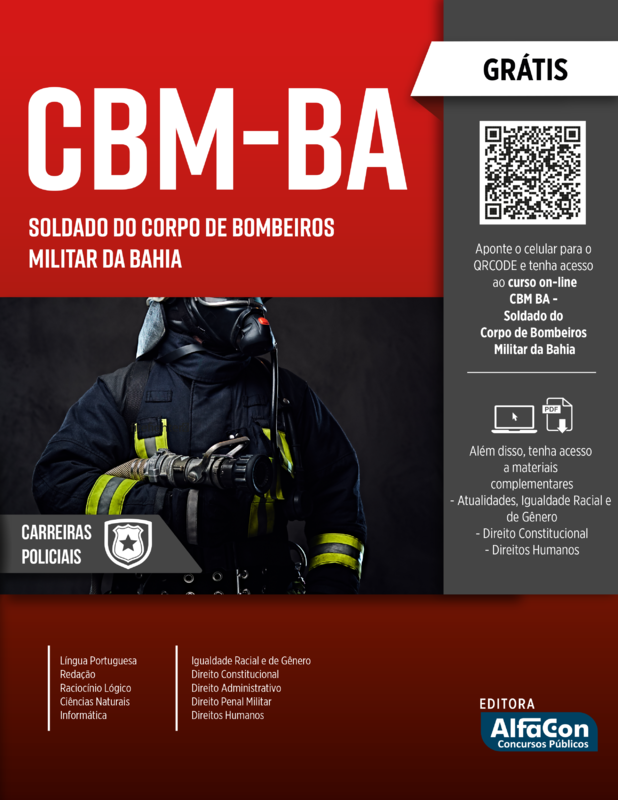 CBM-BA - Soldado do Corpo de Bombeiros Militar da Bahia