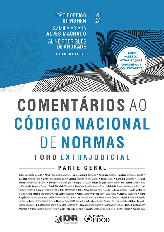 Comentários ao Código Nacional de Normas - Foro extrajudicial - Parte geral