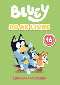 Bluey ao Ar Livre Livro para Colorir