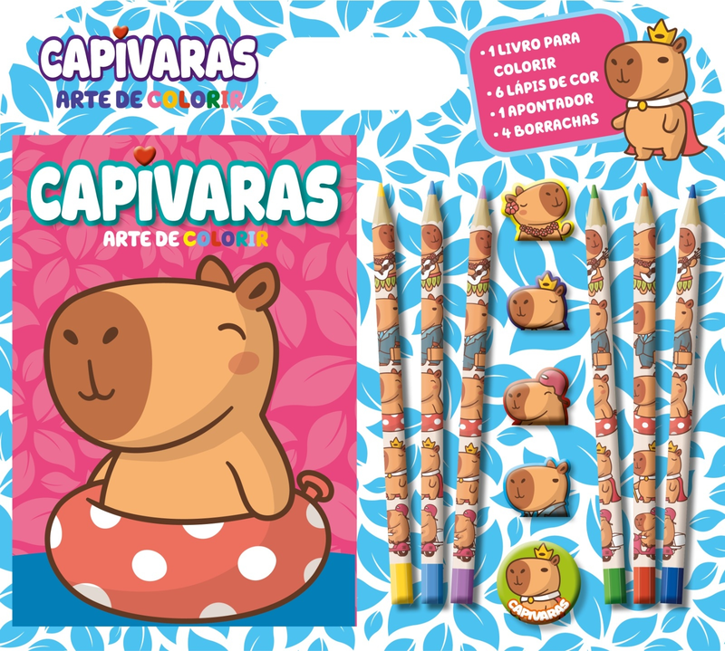 Capivaras Arte de Colorir
