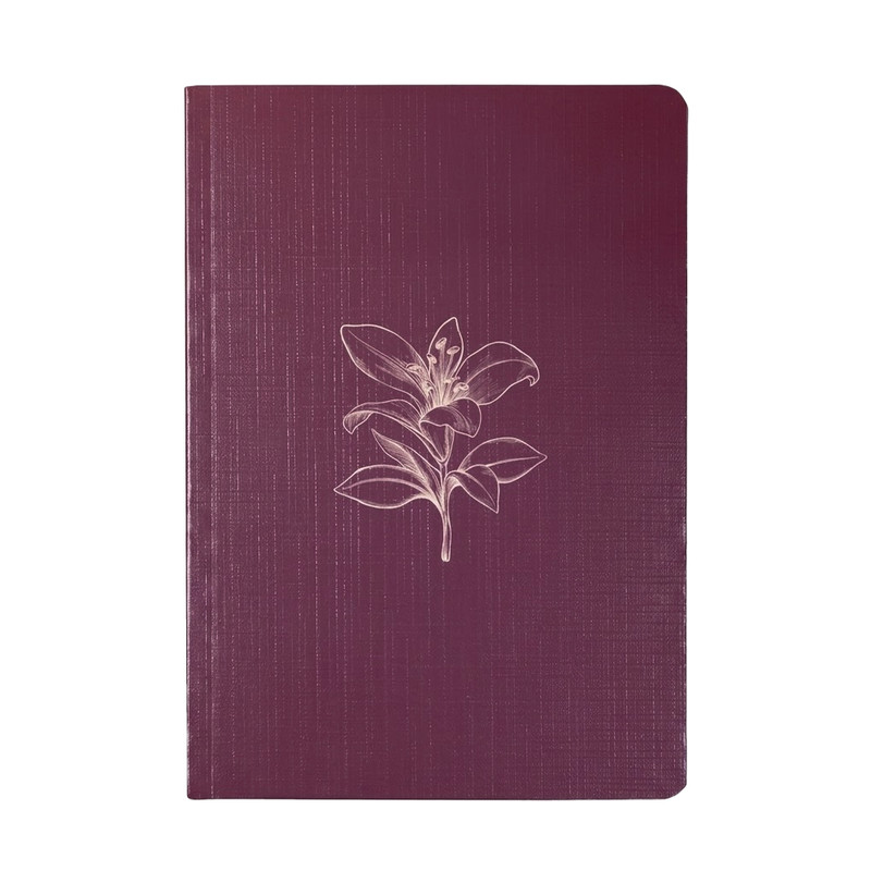 Livro Bloco de Anotações Feminina | Capa Brochura