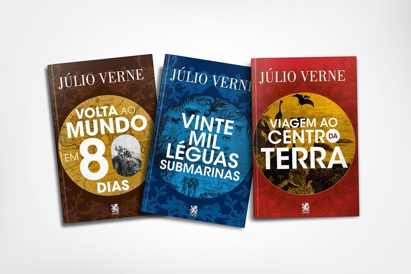 Coleção Júlio Verne - Camelot Editora - 3 Livros
