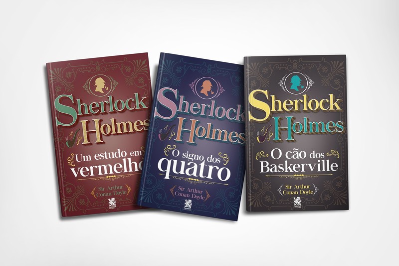 Coleção Sherlock Holmes - Camelot Editora - 3 Livros