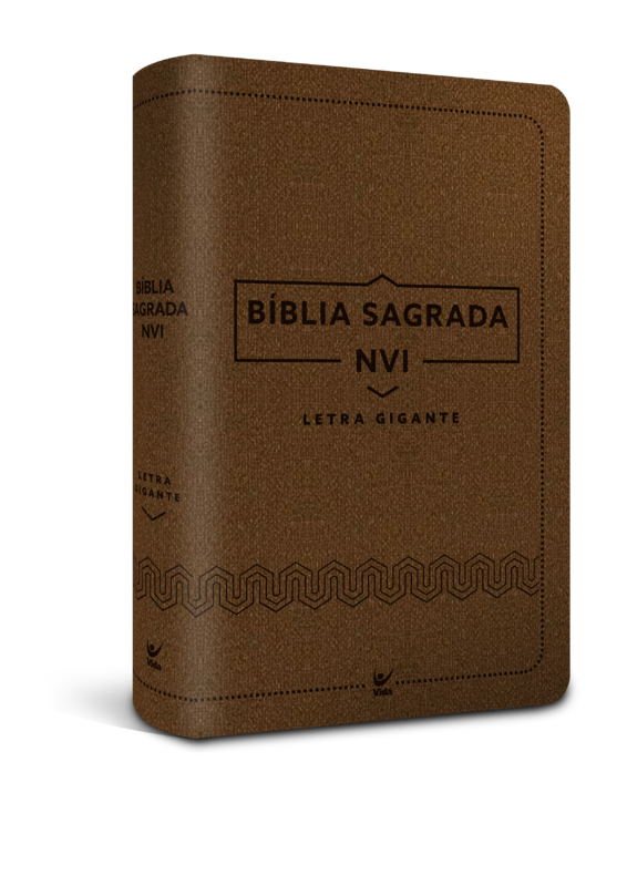 Bíblia AEC letra gigante – verde estampada - Livraria Evangélica