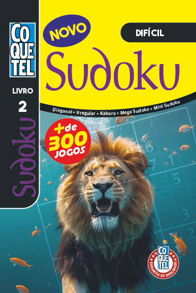 Livro Coquetel Sudoku Dificil 2