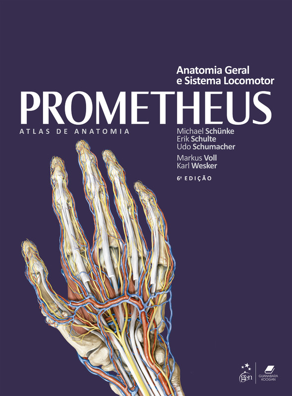 Prometheus - Coleção - Atlas de anatomia - 3 volumes