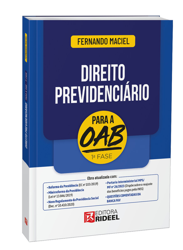 Direito Previdenciário para a OAB 1ª Fase