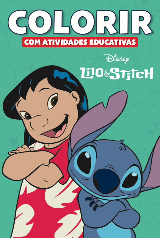 Colorir atividades educativas disney: lilo & stitch