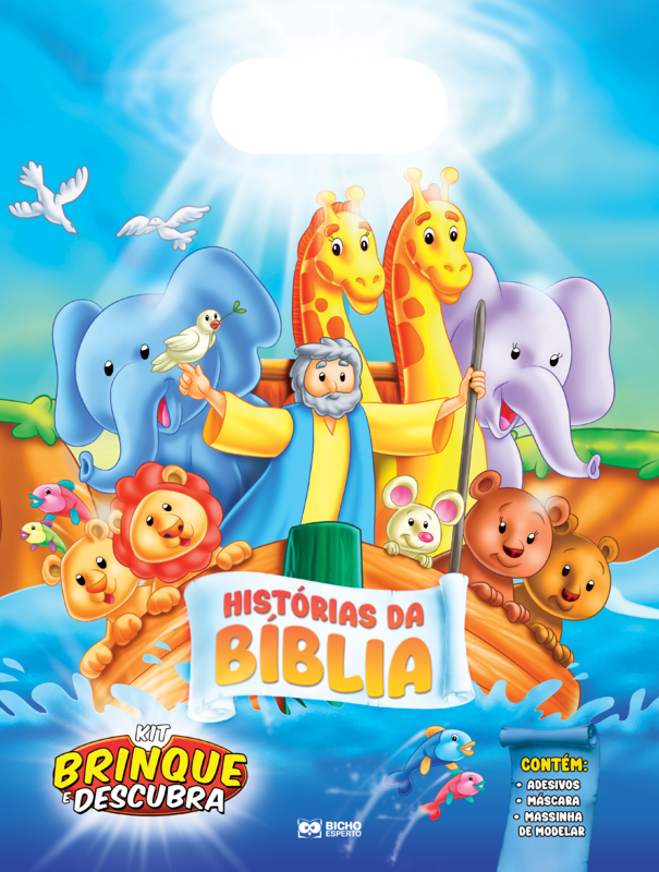 Kit brinque e descubra - historias da biblia