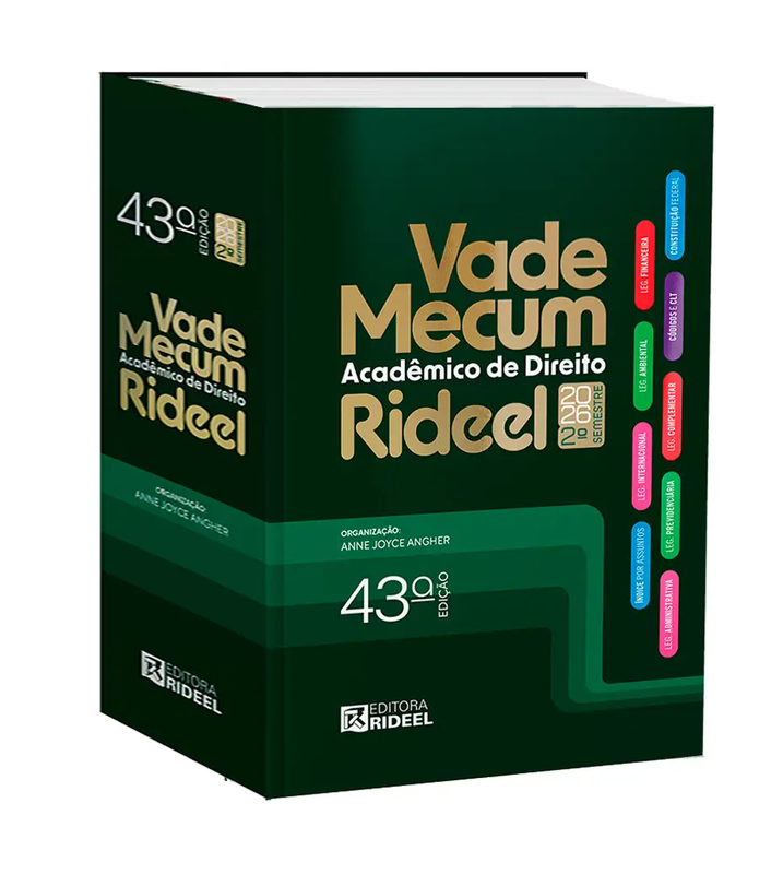 Vade Mecum Acadêmico De Direito Rideel - Tradicional - 2026.2