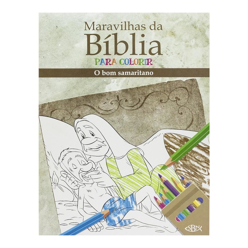 Maravilhas da bíblia para colorir: O bom samaritano