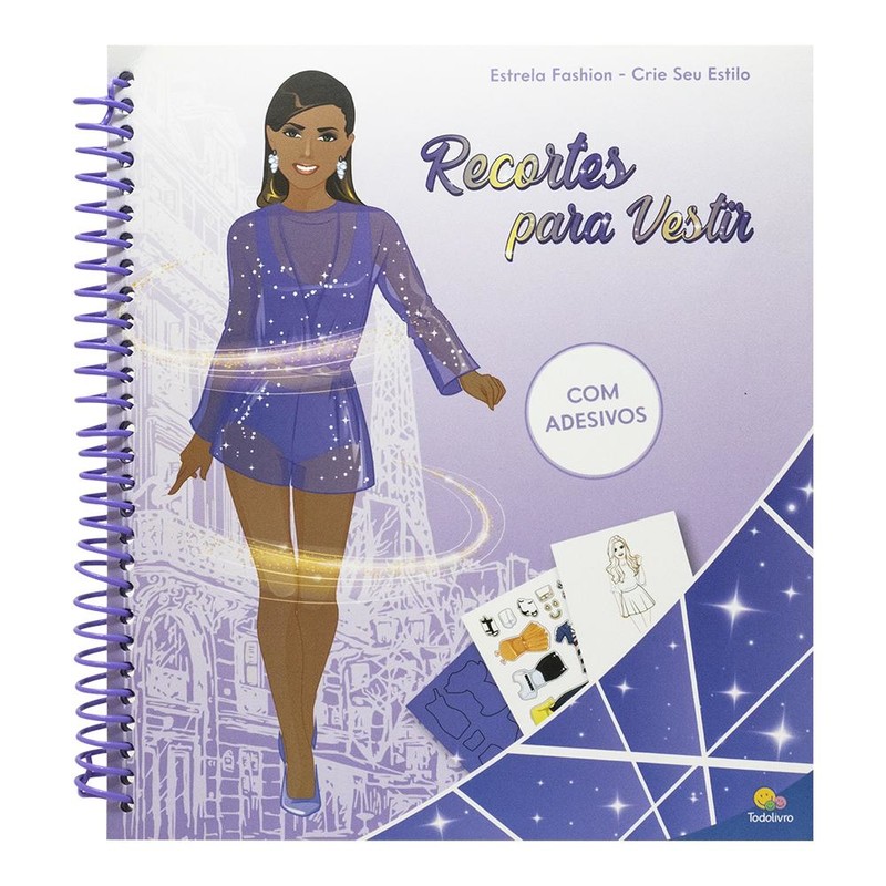 Estrela fashion - Crie seu estilo: Recortes para vestir