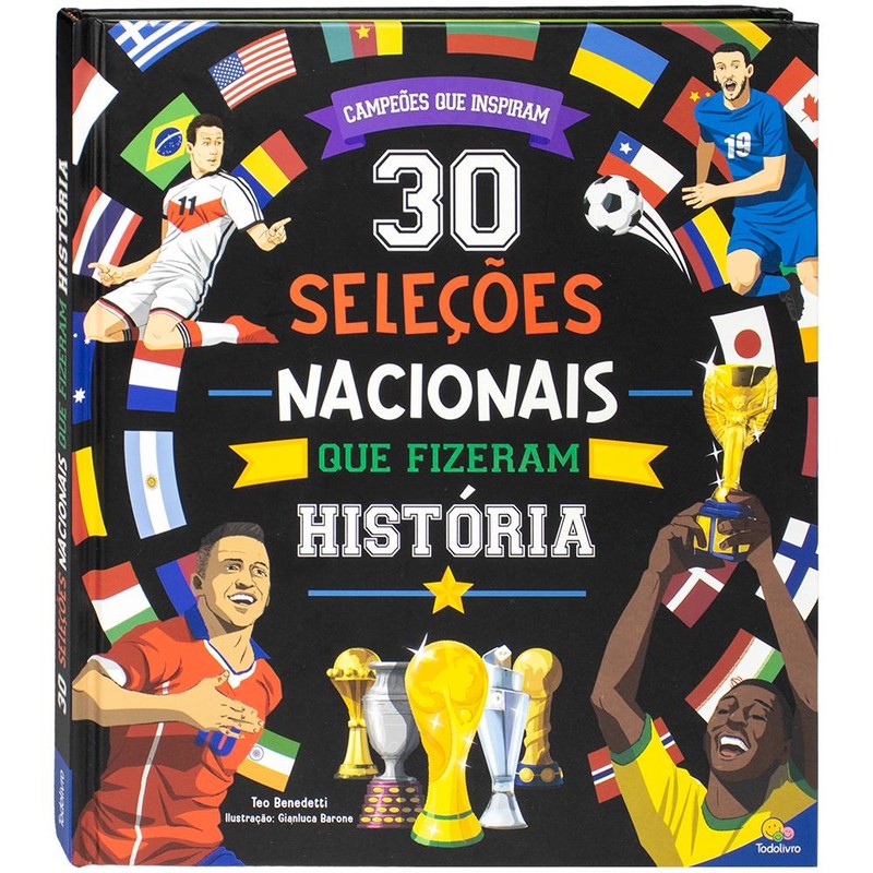 Campeões que Inspiram: 30 Seleções Nacionais que fizeram História