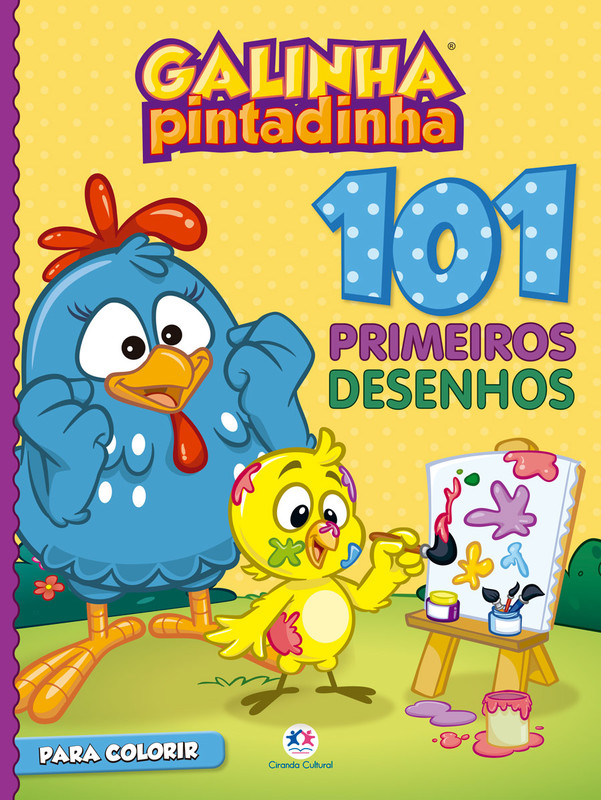 Livro Infantil 101 Primeiros Desenhos Para Colorir Patrulha Canina Ciranda  Cultural - Papelaria Criativa