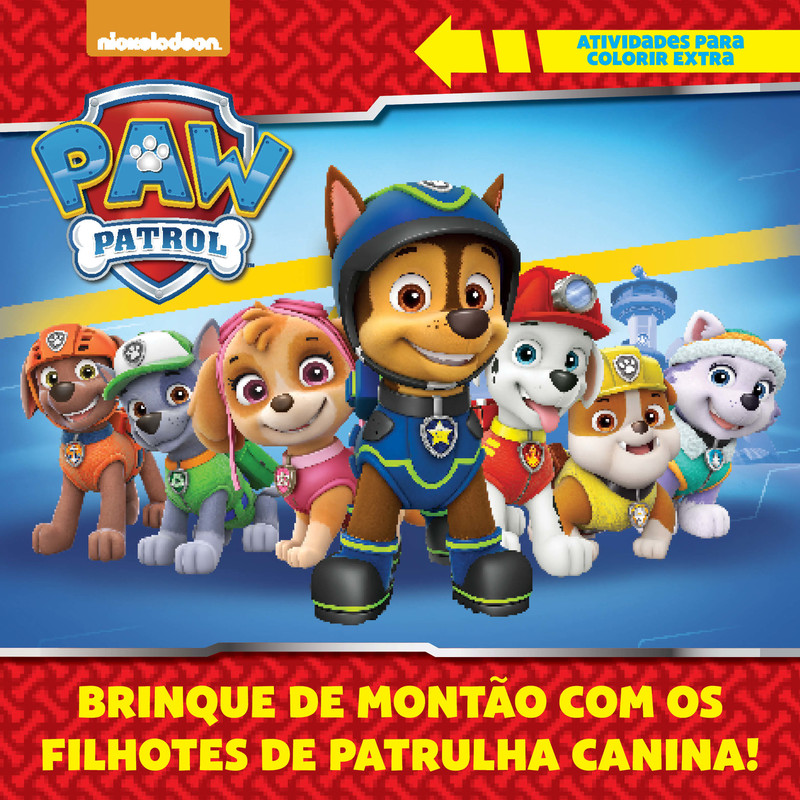 Patrulha Canina - Livro De Atividades Para Colorir - Livraria Infantil e  Infantojuvenil