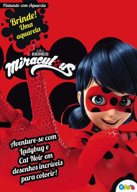 Título: Atividades e desenhos de Miraculous Ladybug para pintar