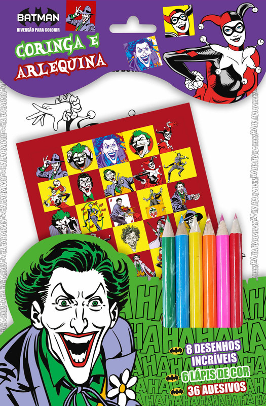 Varios Adesivos Coringa e arlequina the joker