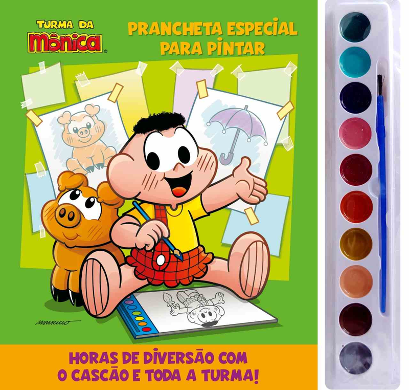 Livraria.ME  Livro Turma Da Mônica - Livro Para Pintar - Mônica