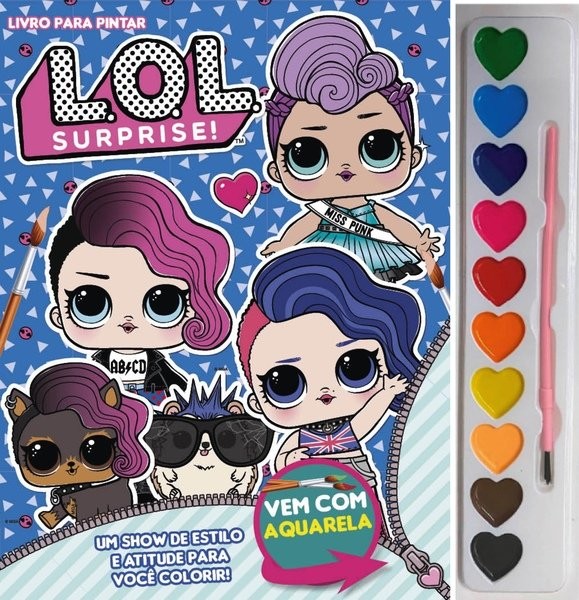 Imprimir Desenhos para Colorir L.O.L. Surprise 14